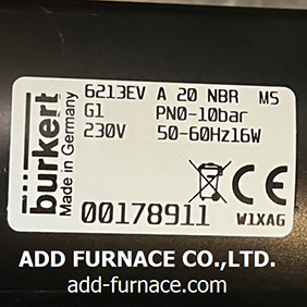 Burkert 6213EV A 20 NBR MS (230V)